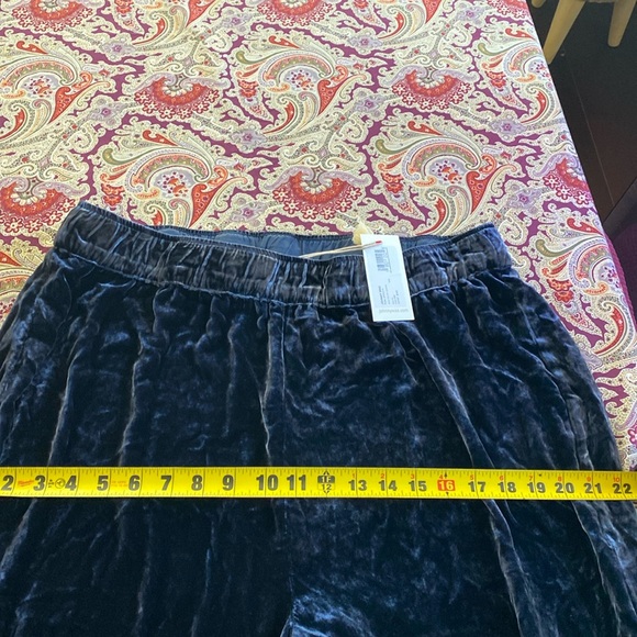 Velvet embroidered jogger - Picture 7 of 7